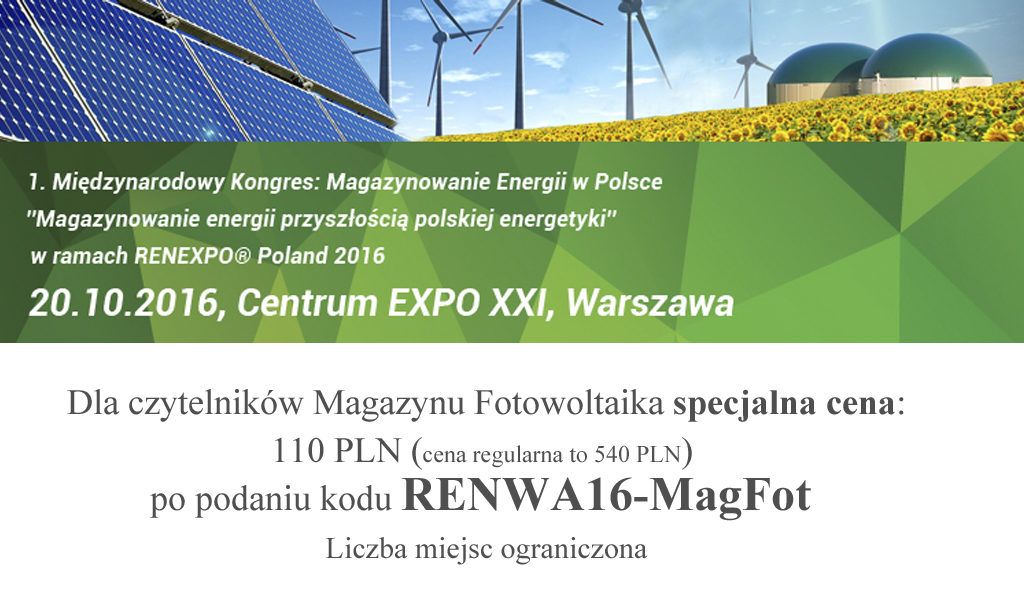 I Międzynarodowy Kongres Magazynowania Energii w Polsce
