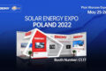 BENY zaprasza na swoje stoisko podczas Solar Energy Expo Poland 2022