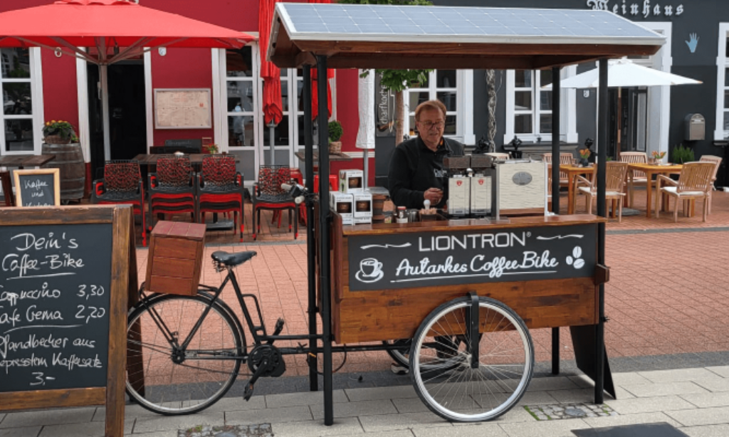 Liontron prezentuje Coffee Bike z baterią LFP