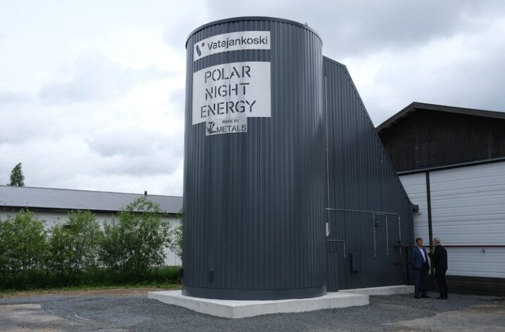 Pierwsza na świecie „bateria piaskowa” dużej skali Polar Night Energy