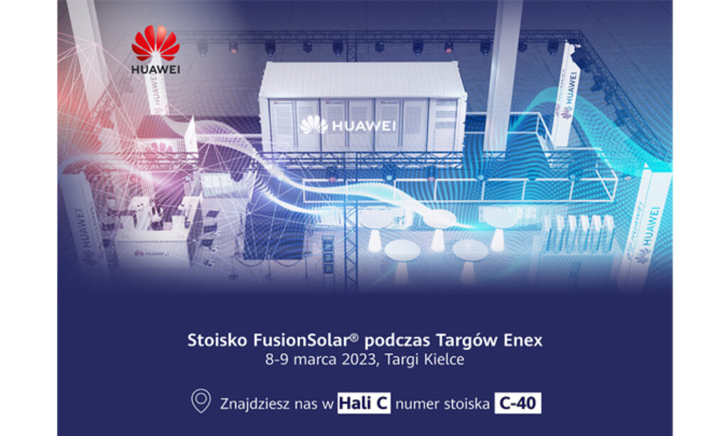 Huawei pierwszy raz w Polsce zaprezentuje swój najnowszy wielkoskalowy magazyn energii elektrycznej