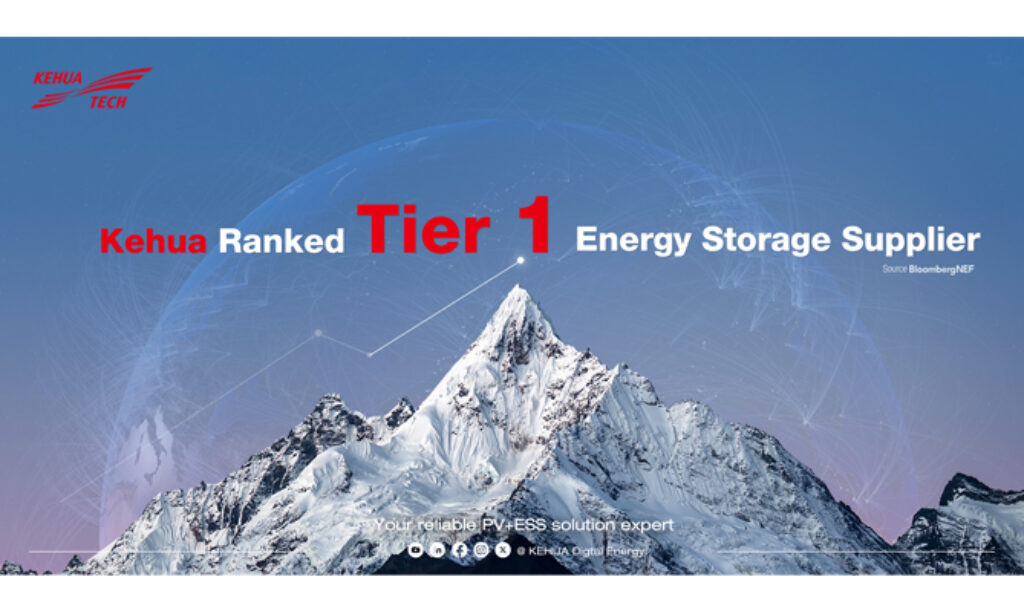 Kehua na liście dostawców magazynów energii Bloomberg Tier 1