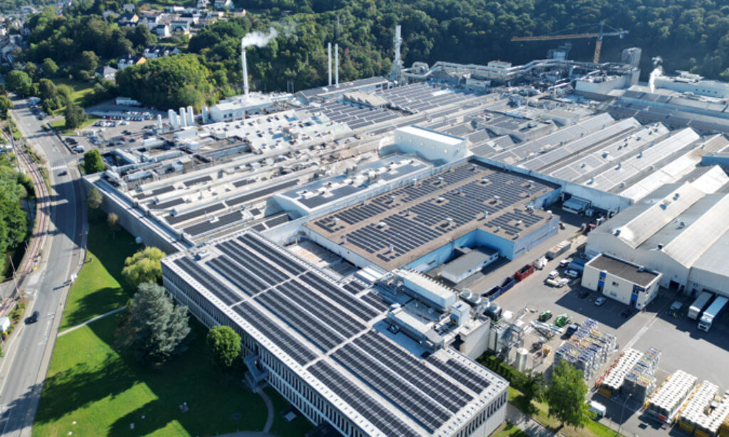 System fotowoltaiczny u producenta opon